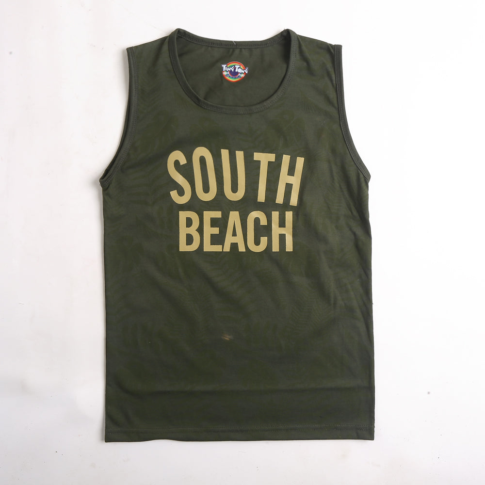 Boys Sando - Army Green (CW17301)