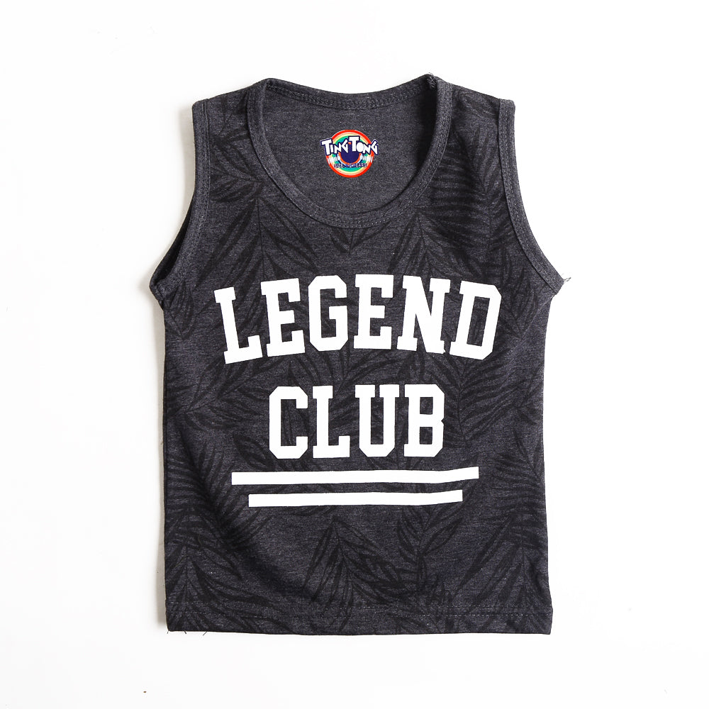 Boys Sando - Charcoal Grey (CW17301)