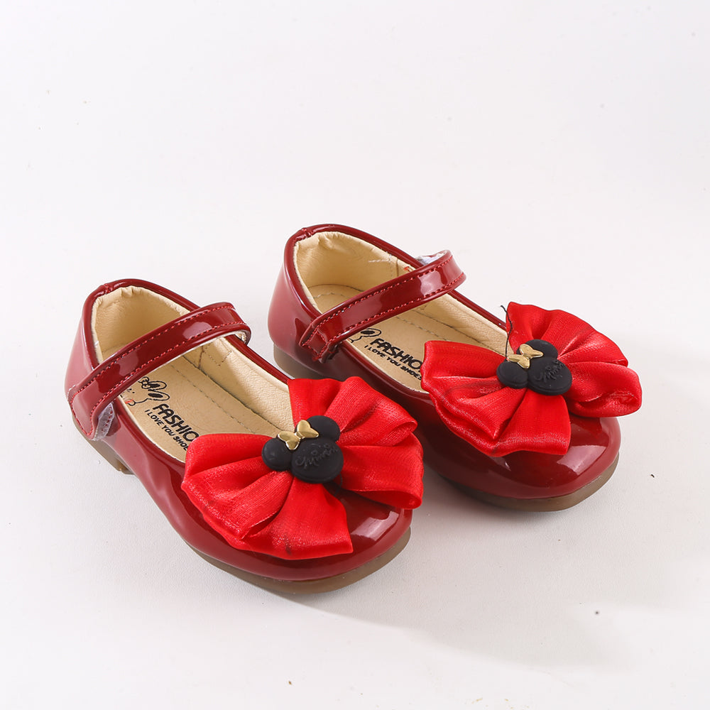 Girls Pumps - Red (FW18316)