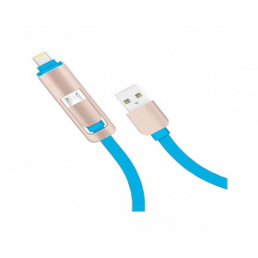 Audionic DU-20 Standard Dual 2in1 Android/Iphone Cable